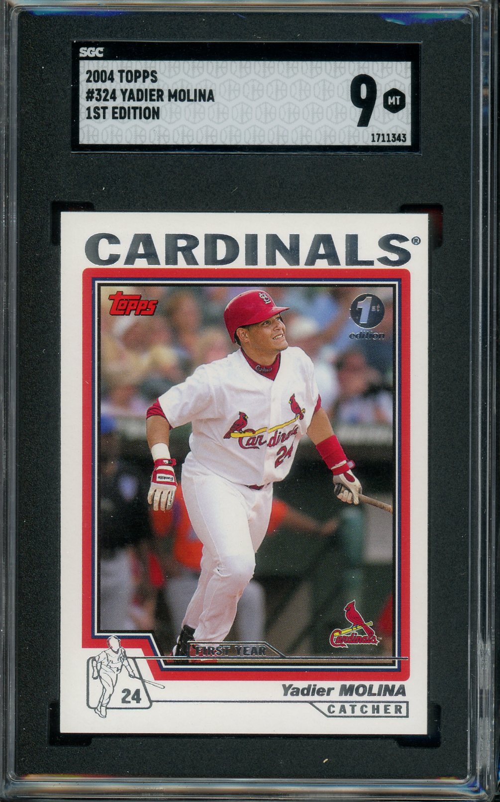 2023 Topps Series 1 Father's Day Powder Blue Yadier Molina /50  Cardinals 4