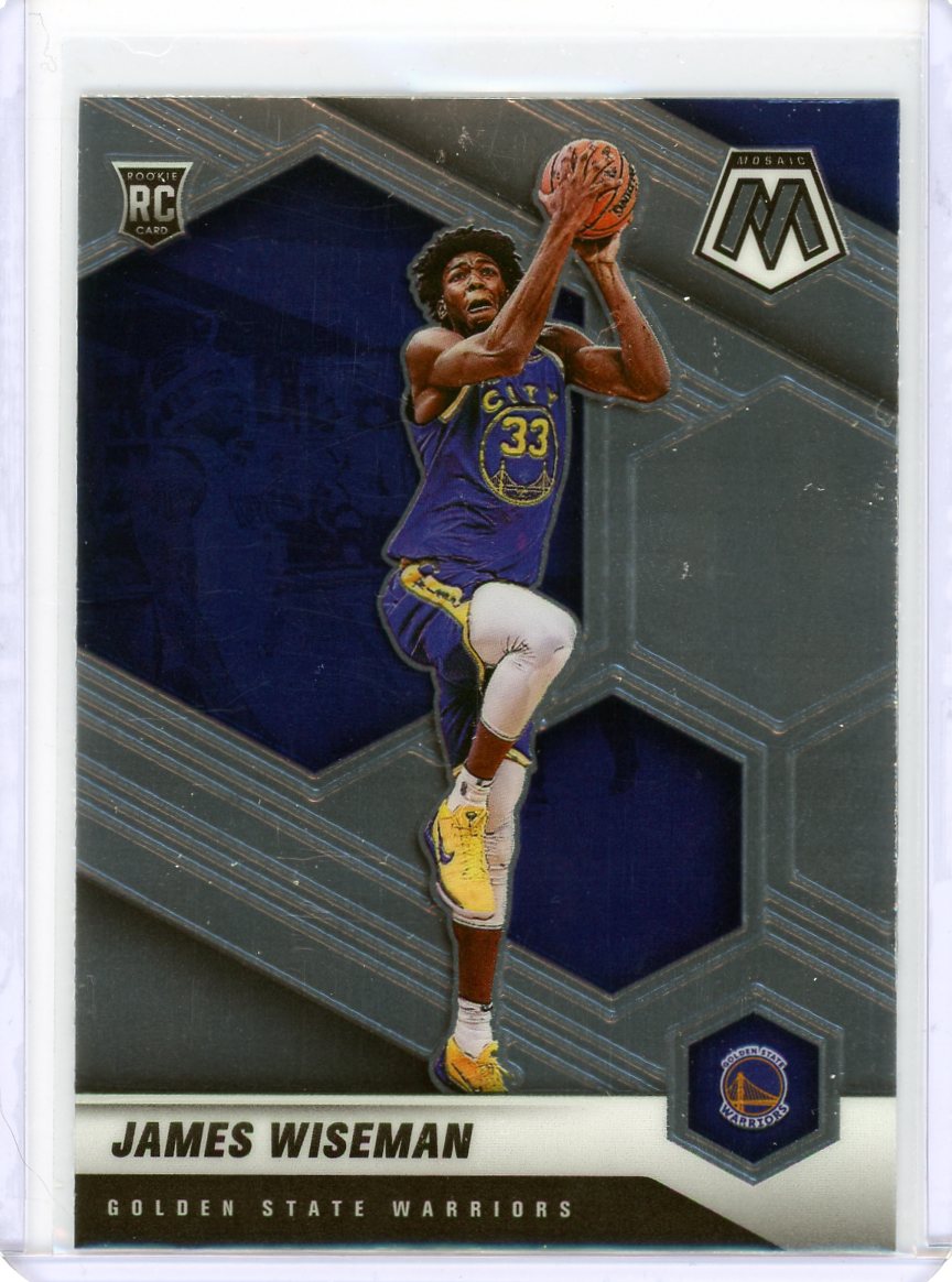 James Wiseman 2020-21 NBA HOOPS ROOKIE RC #205 GOLDEN STATE WARRIORS!