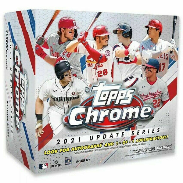 2021 Topps Chrome Update Baseball Mega Box