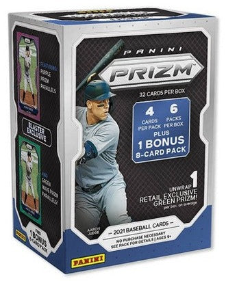 2021 MLB Prizm Baseball Trading Card Blaster Box