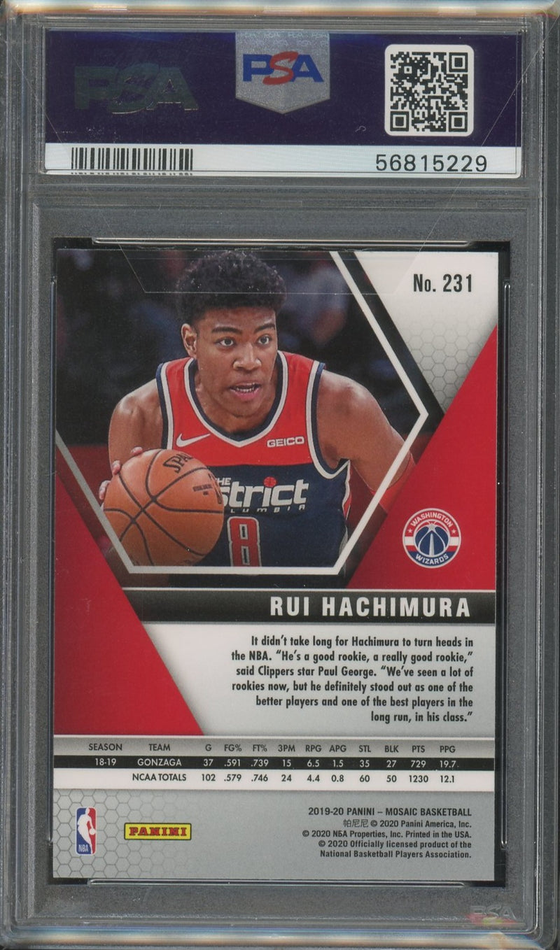 Rui Hachimura - 2019 Panini Mosaic