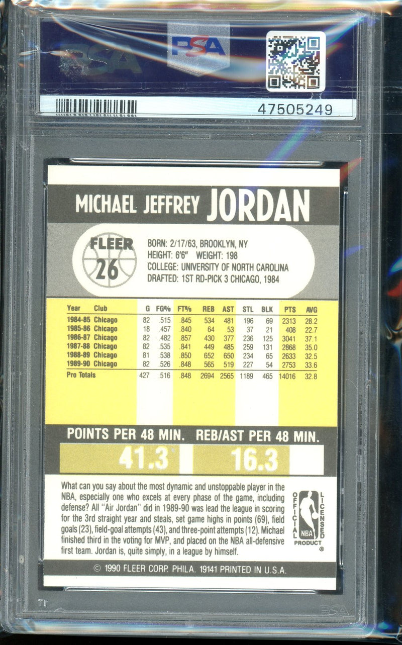 Michael Jordan - 1990 Fleer