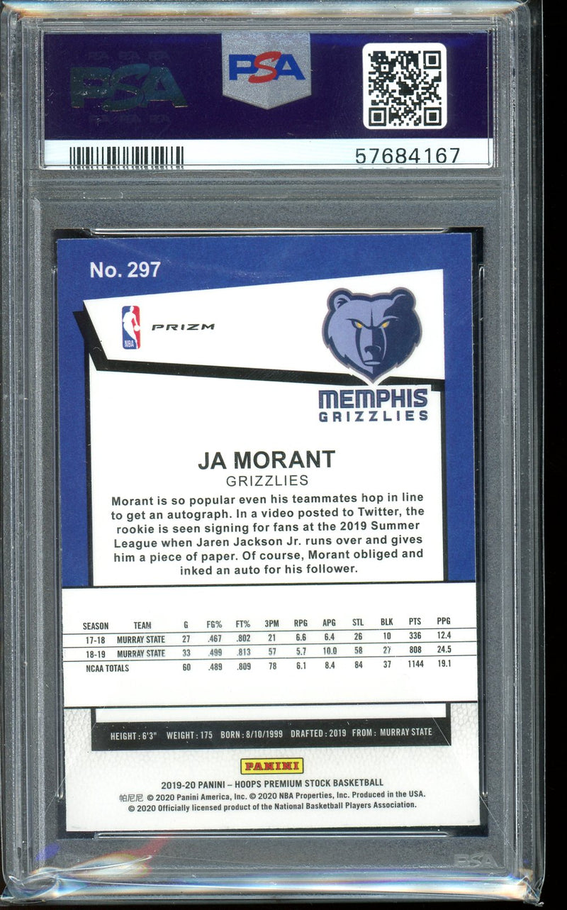 Ja Morant - 2019 NBA Hoops Premium Stock