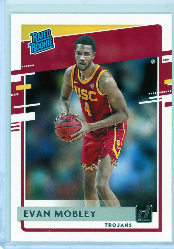 Evan Mobley - 2021 Chronicles Donruss Draft Picks #27 - Rated Rookie Card