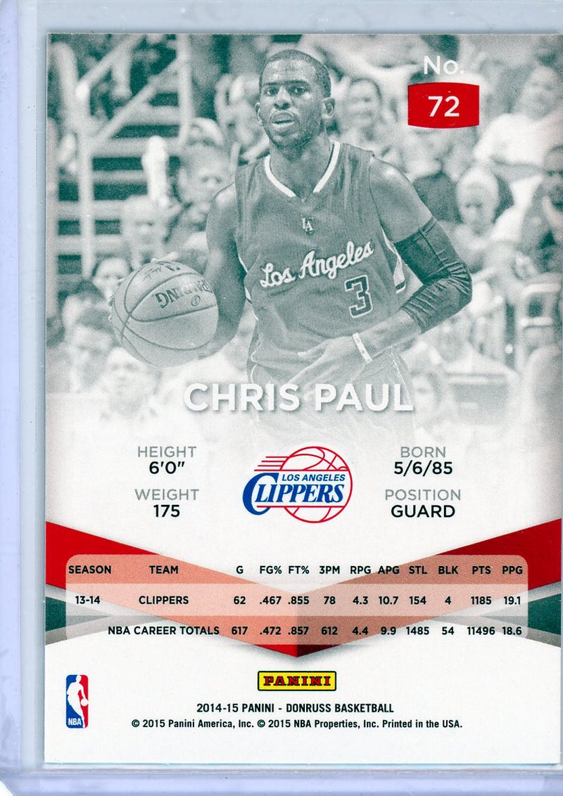 Chris Paul - 2014-15 Donruss