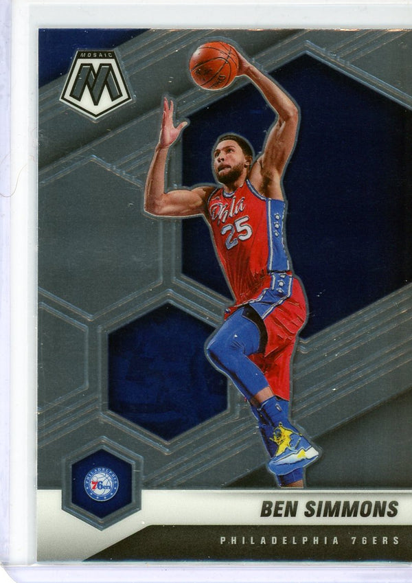 Ben Simmons - 2020-21 Mosaic #104 - Base