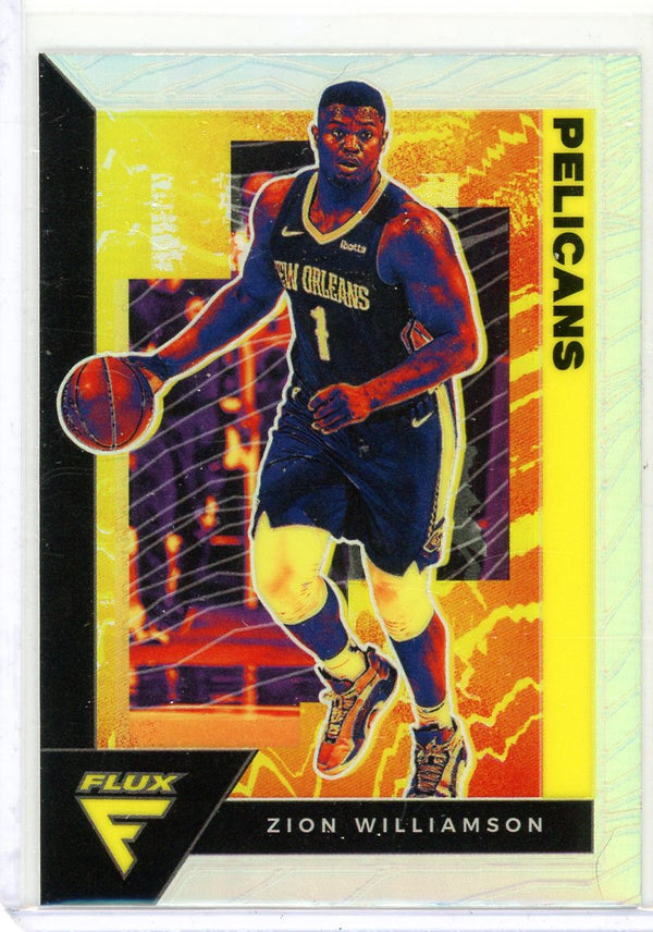 Zion Williamson - 2020-21 Flux #109 - Silver Prizm