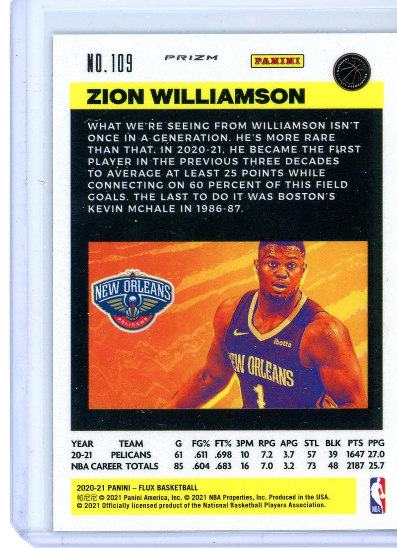 Zion Williamson - 2020-21 Flux