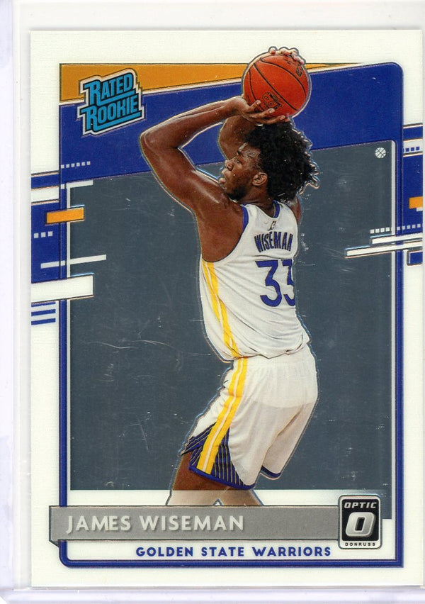 James Wiseman - 2020-21 Donruss Optic #152 - Rated Rookie Card