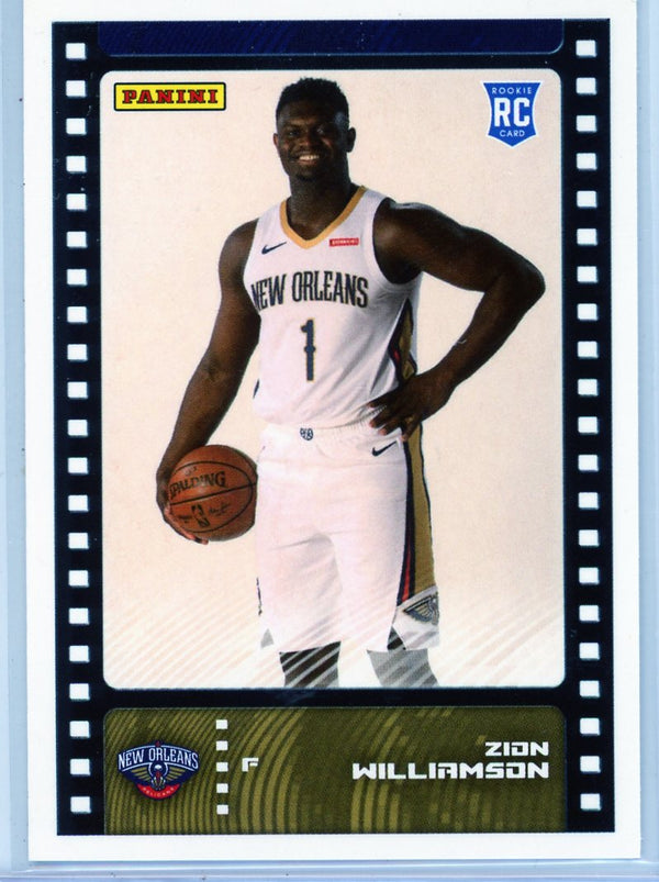 Zion Williamson - 2019-20 NBA Sticker & Card Collection #81 - Rookie Card