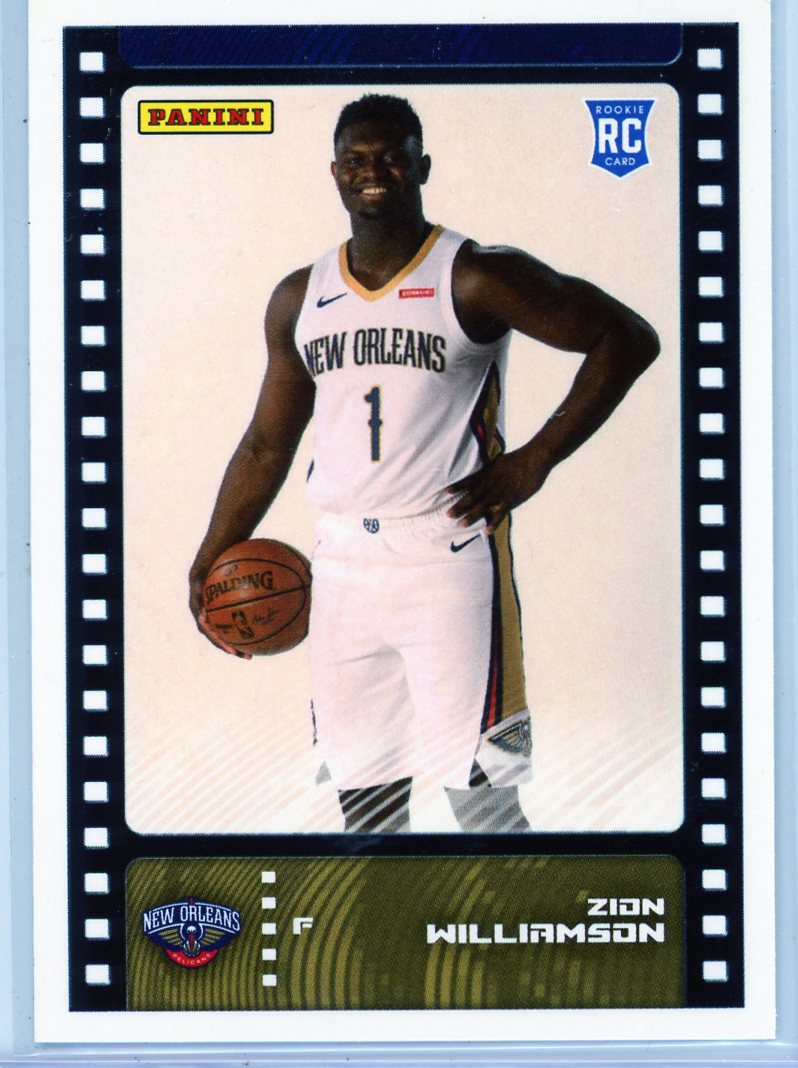 Zion Williamson - 2019-20 NBA Sticker & Card Collection