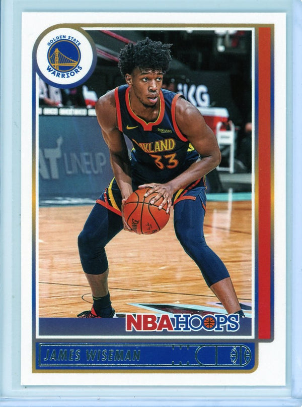 James Wiseman - 2021-22 NBA Hoops #58 - Base