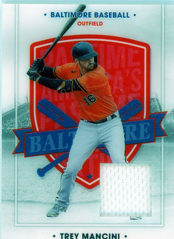 Trey Mancini - Chronicles America's Pastime #88 - Jersey Patch