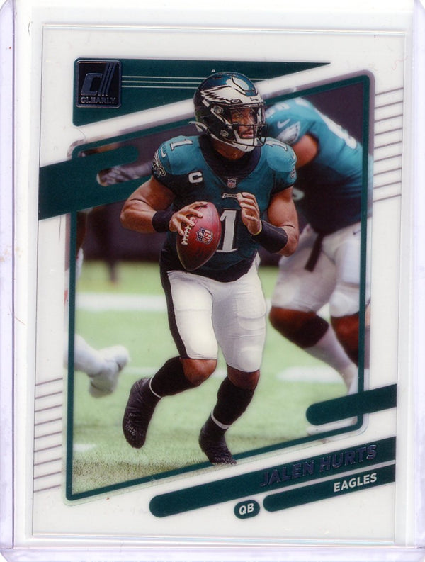 Jalen Hurts - 2021 Clearly Donruss #39 -  Base