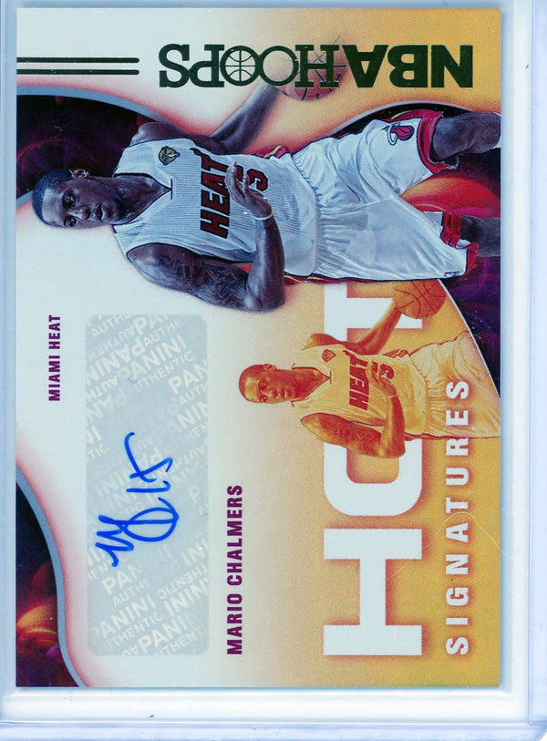 Mario Chalmers - 2021 Hoops #HS-MCH - Hot Signatures Autograph