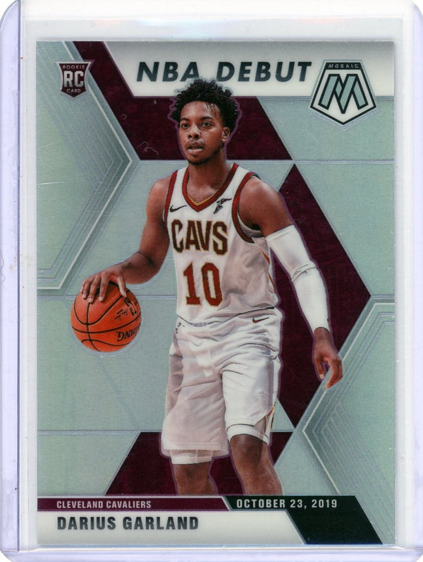 Darius Garland - 2019-20 Mosaic #262 - Silver Prizm NBA Debut Rookie Card