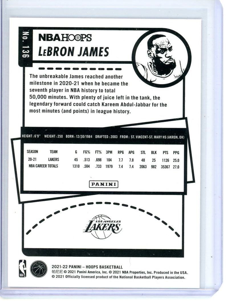 Lebron James - 2021 Hoops