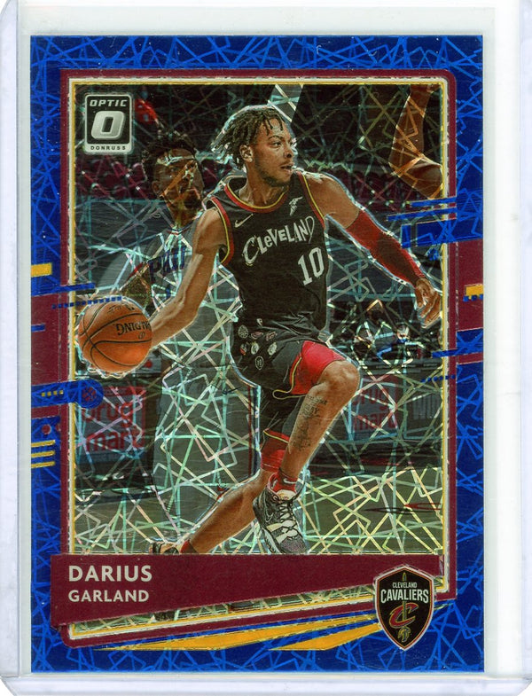 Darius Garland - 2020-21 Donruss Optic #129 - Blue Velocity Prizm