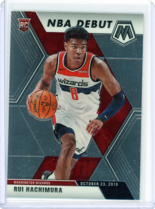 Rui Hachimura - 2019-20 Mosaic #275 - NBA Debut Rookie Card