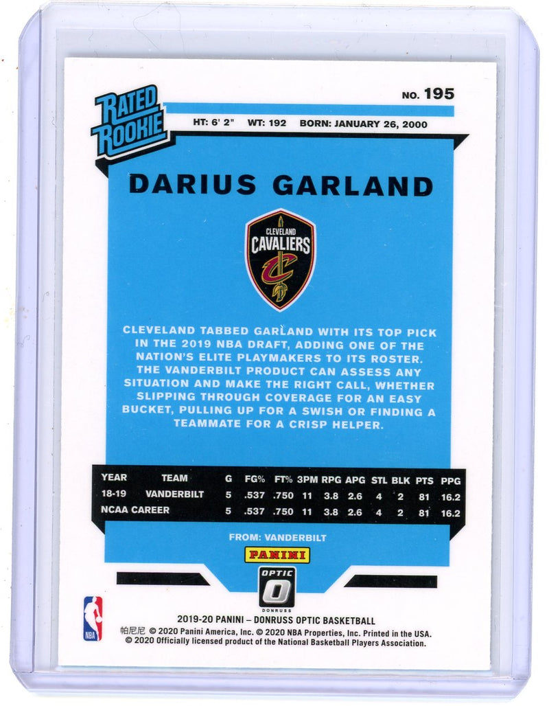 Darius Garland - 2019-20 Donruss Optic