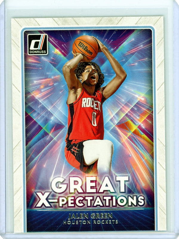 Jalen Green - 2021-22 Donruss #11 - Great X-pectations Rookie