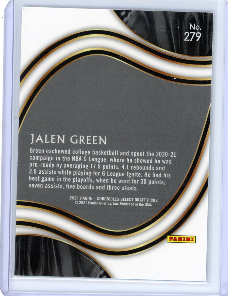 Jalen Green - 2021 Chronicles Select Draft Picks