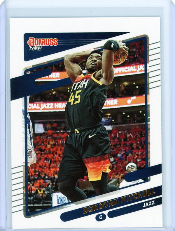 Donovan Mitchell - 2021-22 Donruss #159 - Base