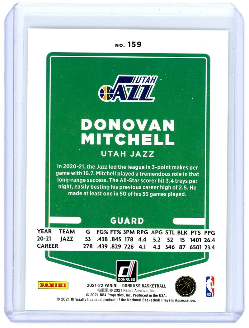 Donovan Mitchell - 2021-22 Donruss