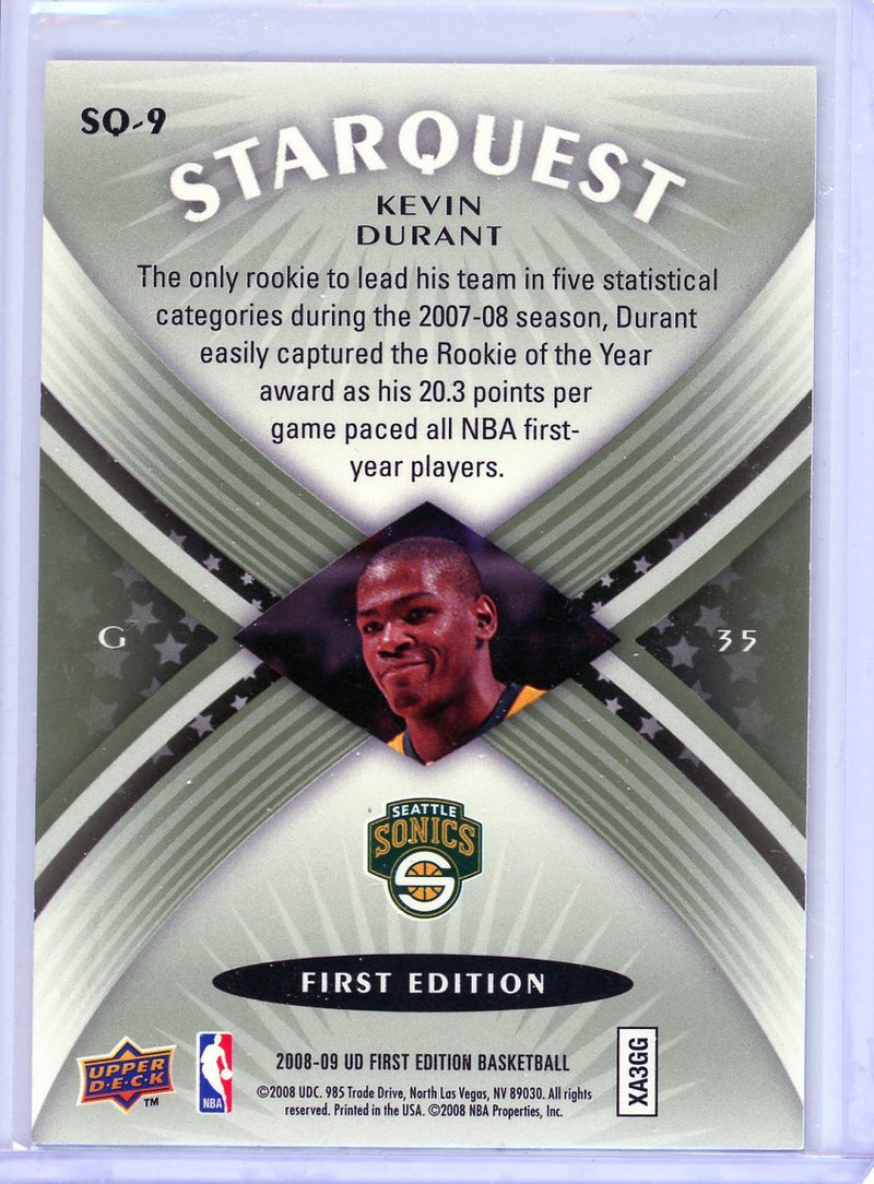 Kevin Durant - 2008-09 Upper Deck First Edition