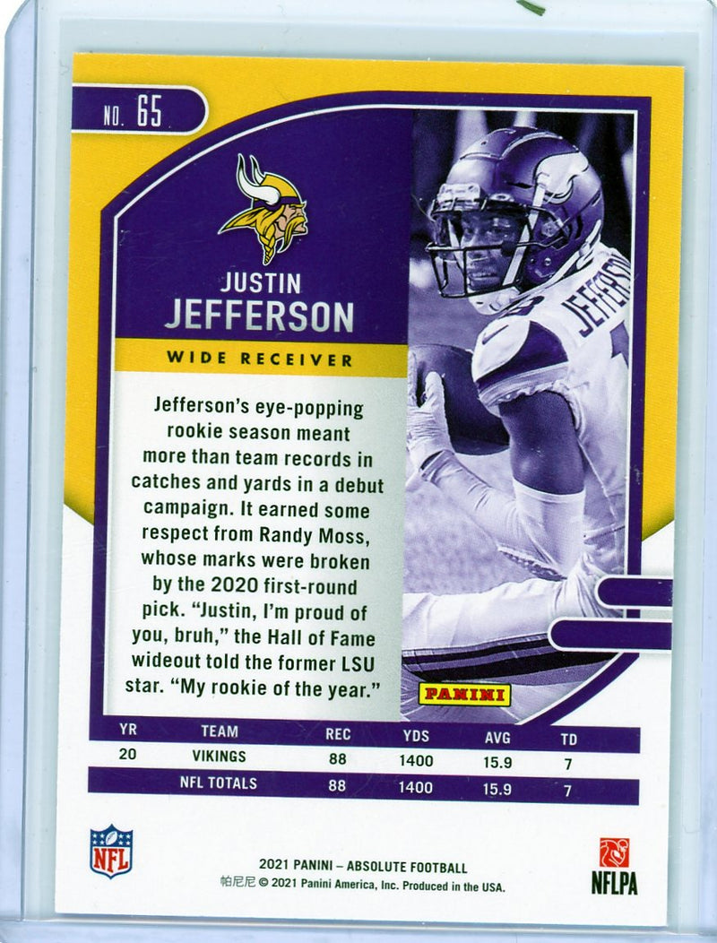 Justin Jefferson - 2021 Absolute Football