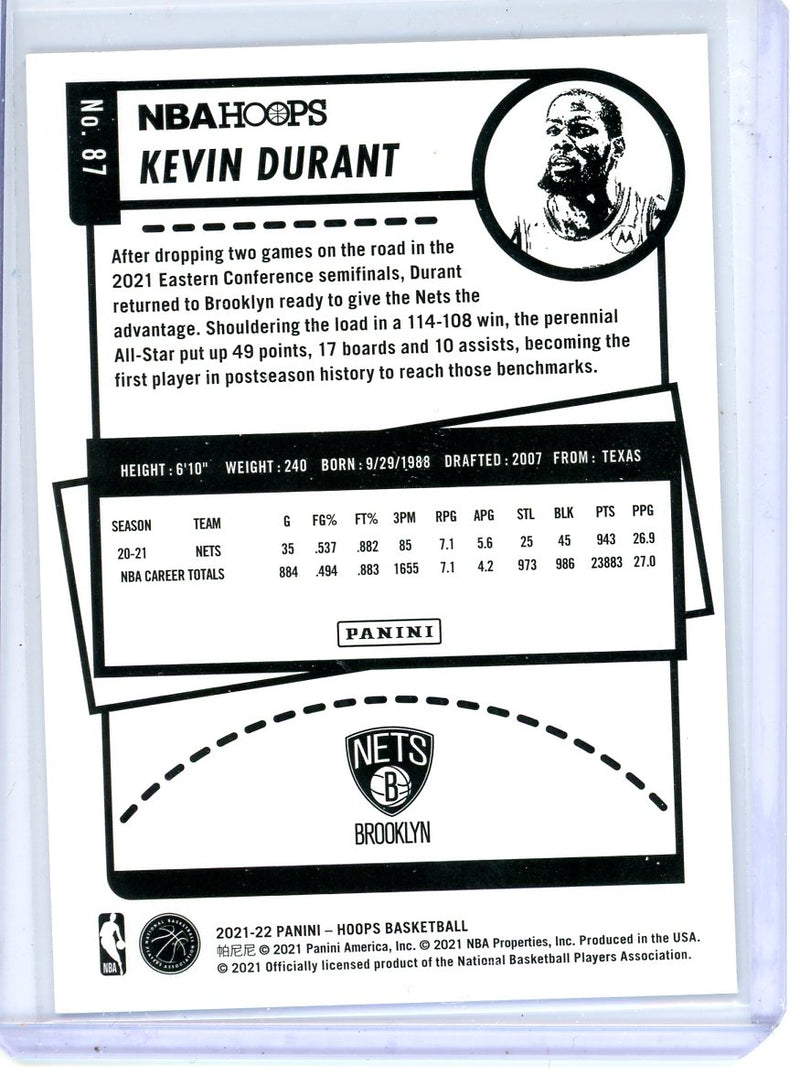 Kevin Durant - 2021-22 NBA Hoops