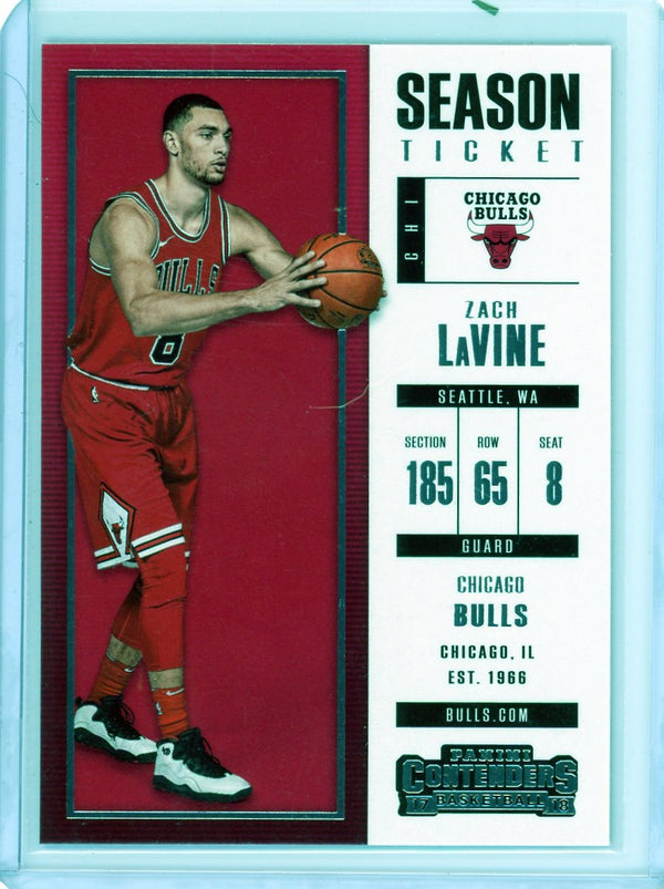 Zach LaVine - 2017-18 Contenders #85 - Base