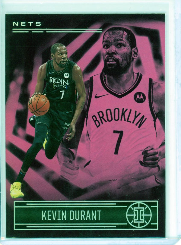 Kevin Durant - 2020-21 Panini Illusions #40 - Pink Parallel