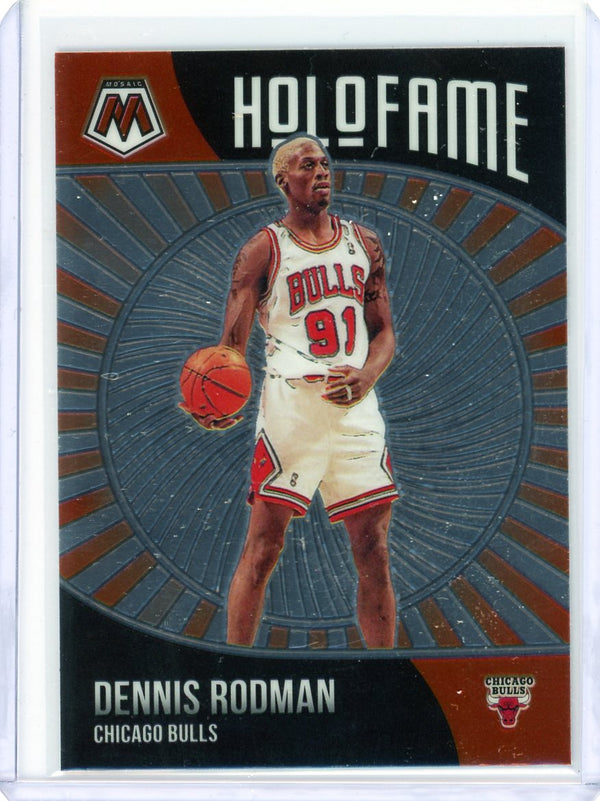 Dennis Rodman - 2020-21 Mosaic #8 - Holo Fame