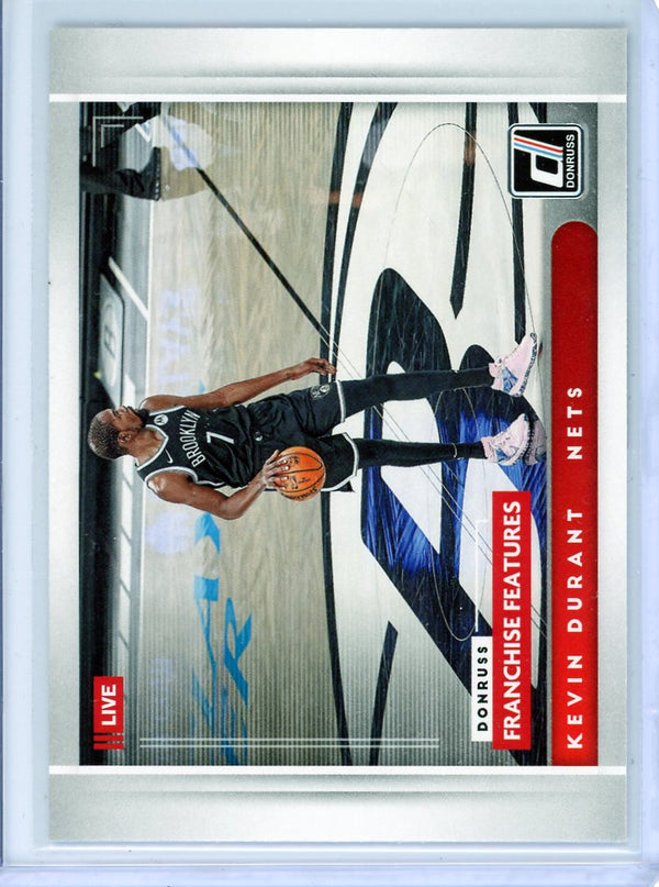 Kevin Durant - 2021-22 Donruss #28 - Insert Franchise Features