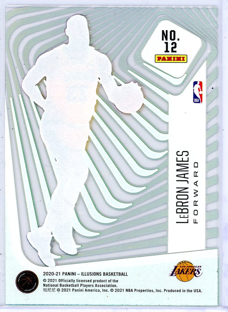 Lebron James - 2020-21 Panini Illusions