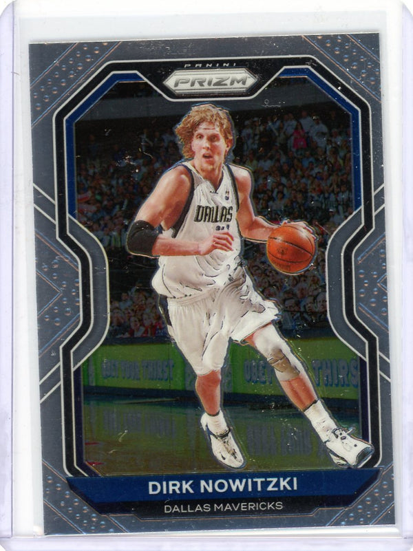 Dirk Nowitzki - 2020-21 Panini Prizm #180 - Base