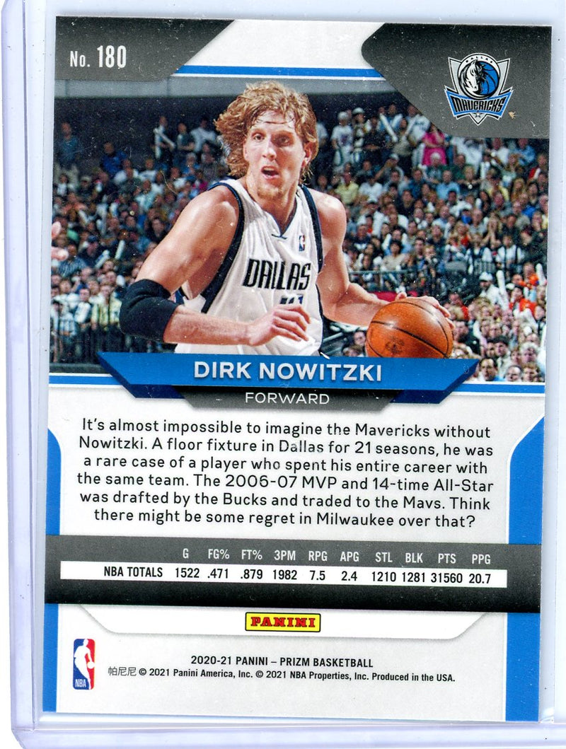 Dirk Nowitzki - 2020-21 Panini Prizm