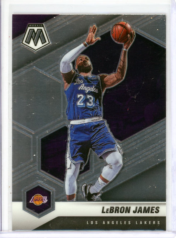 Lebron James - 2020-21 Panini Mosaic #81 - Base