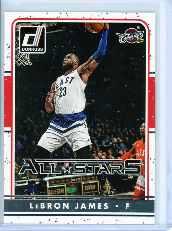 Lebron James - 2016-17 Donruss #13 - All-Stars insert