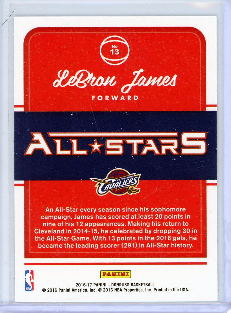 Lebron James - 2016-17 Donruss