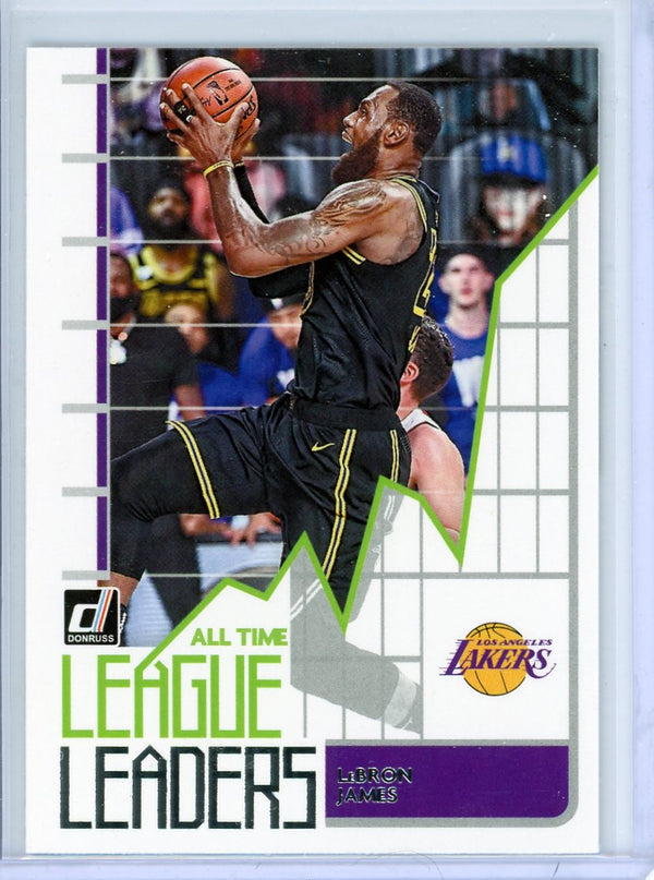 Lebron James - 2020-21 Donruss #2 - All Time League Leaders