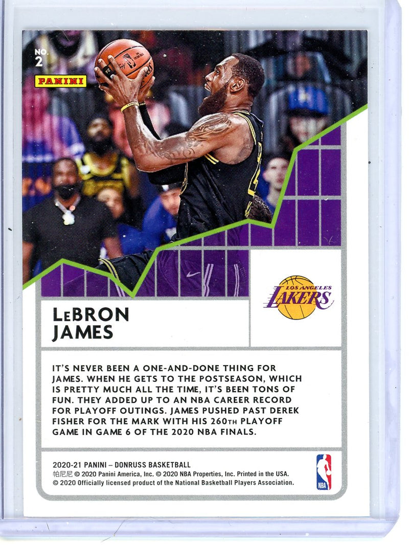 Lebron James - 2020-21 Donruss