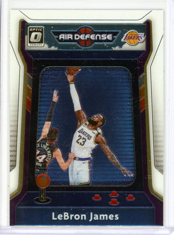 Lebron James - 2020-21 Donruss Optic #3 - Air Defense