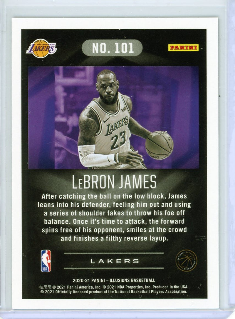 Lebron James - 2020-21 Panini Illusions