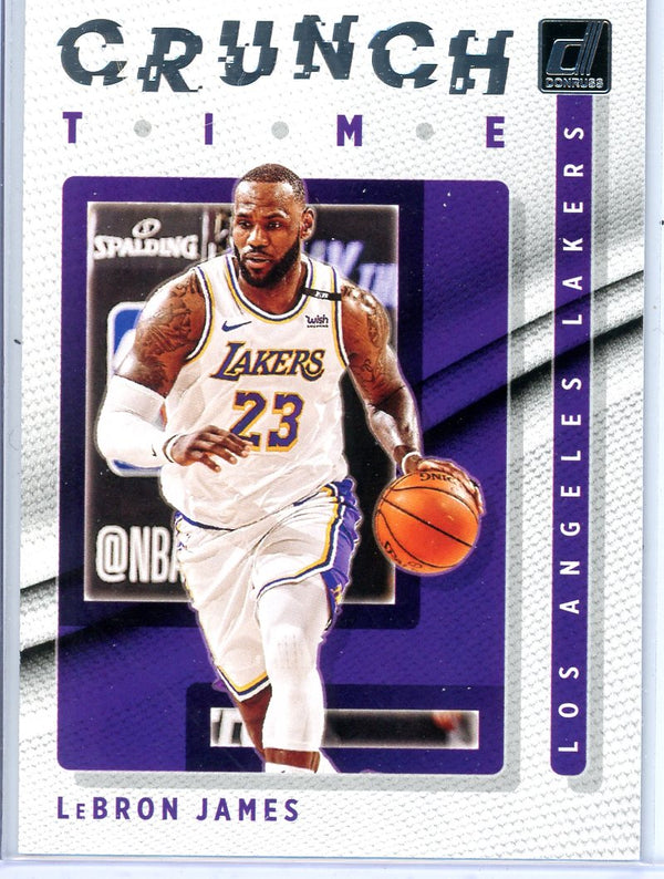 Lebron James - 2021-22 Donruss #10 - Crunch Time