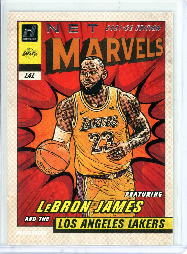 Lebron James - 2021-22 Donruss #2 - Net Marvels