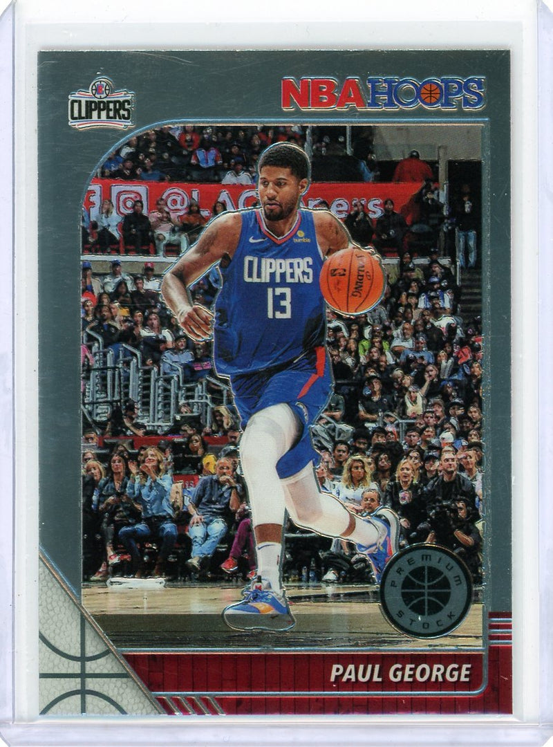 Paul George - 2019-20 Hoops Premium Stock