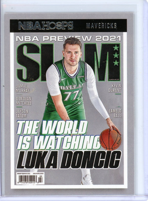 Luka Doncic - 2021-22 NBA Hoops #230 - Slam Magazine