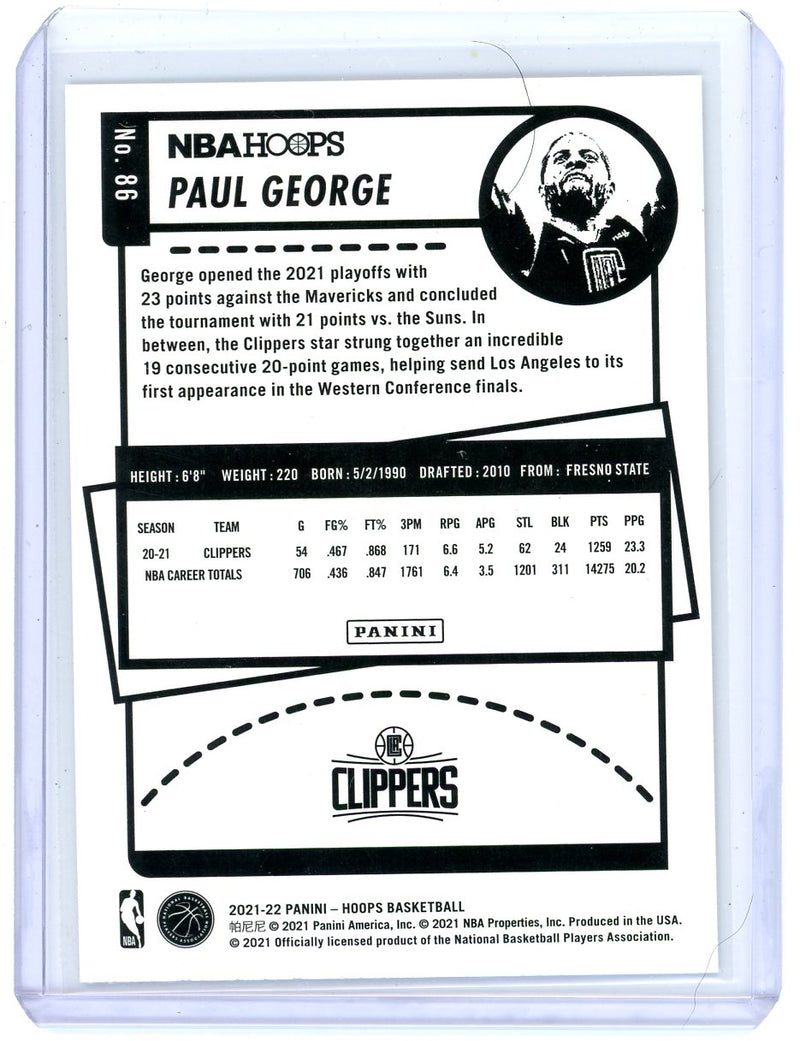 Paul George - 2021-22 NBA Hoops